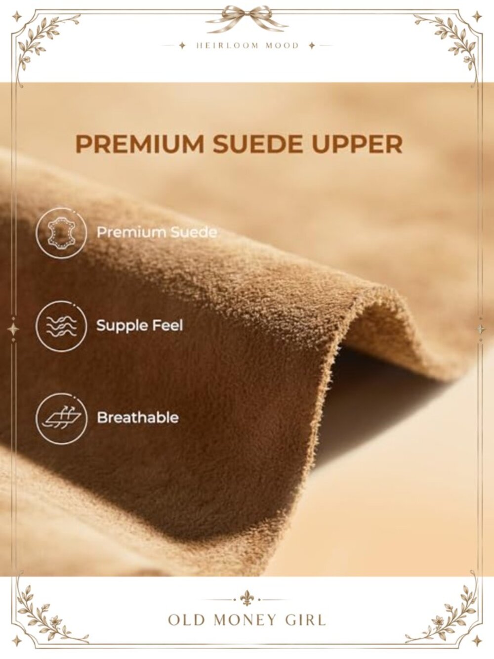 Platform Slippers Genuine Suede Plush Faux Fur Slip On - Picture 5 of 6
